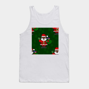 african santa claus christmas tree gifts Tank Top